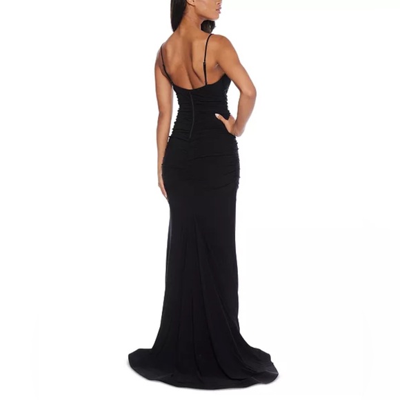 B Darlin Black Formal Prom Maxi Dress - Picture 2 of 6